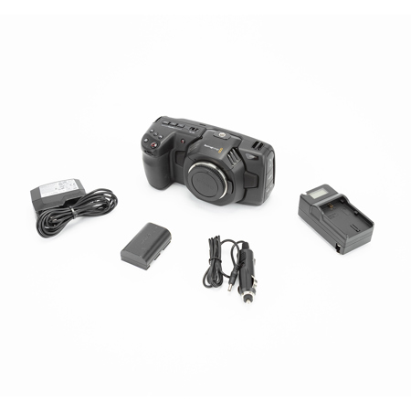 Blackmagic Design Pocket Cinema Camera 4K Body Only With Active Micro Four Thirds Lens Mount (No DaVinci Resolve Dongle)