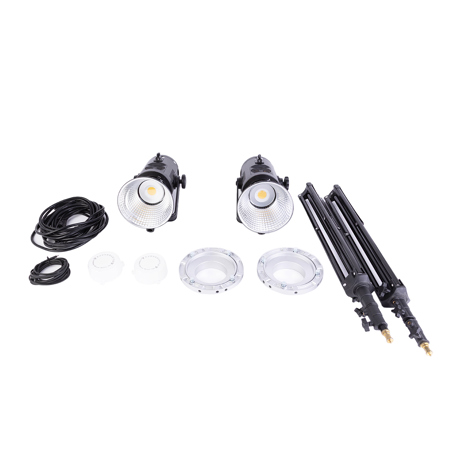 Godox LED SL150II Daylight 2-Light Kit with Stands and Softboxes
