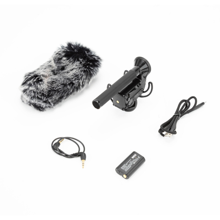 Rode VideoMic Pro+ Directional On-Camera Shotgun Microphone, Bundle with DeadCat VMP+ Fur Windshield