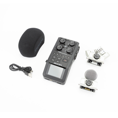 Zoom H6 Handy Recorder with Interchangeable Microphone System