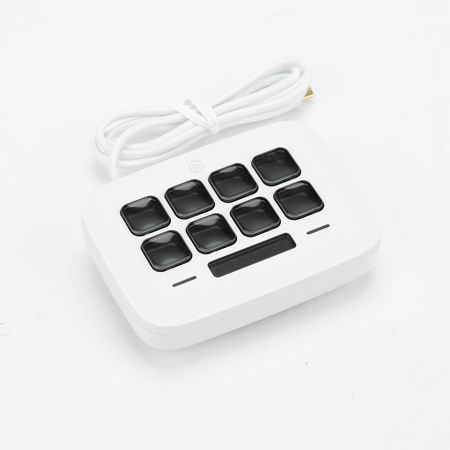 Elgato Stream Deck Neo with 8 Customizable LCD Keys, White