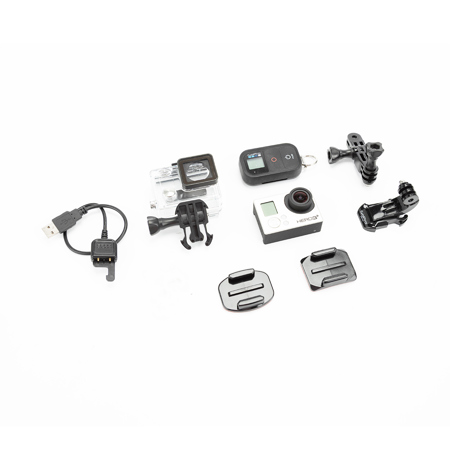 GoPro HERO3+ Black Edition Camera, 12MP Photos Up to 30 fps, 4K Video Resolution, Built-In Wi-Fi