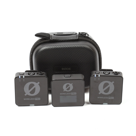 Rode Wireless PRO 2.4GHz 2-Person Clip-On Wireless Microphone System with 2x Lavalier II