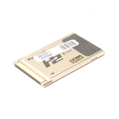 Panasonic AJ-P2E064XG 64GB E-Series P2 Card
