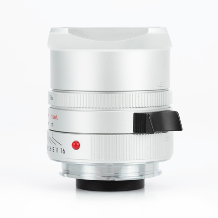 USED Leica 35mm f/2 SUMMICRON-M ASPHERICAL Silver Chrome Finish