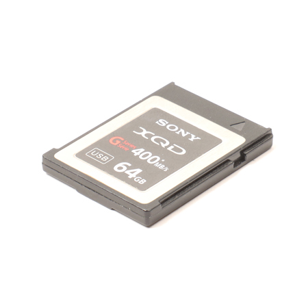 Sony 64GB XQD G Series Memory Card for Cameras/Camcorder, 400MB/s Read Speed, 350MB/s Write Speed