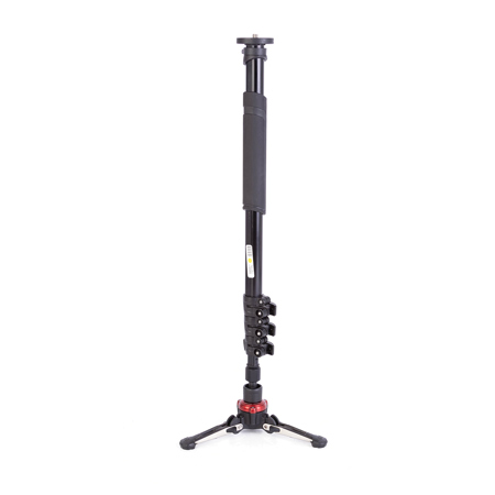 Manfrotto XPRO Monopod+ Aluminum Video Monopod, 4 Section, 27" Minimum Height, 75" Maximum Height, 17 Lbs Capacity