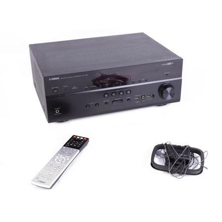 Yamaha RX-V675BL 7.2 Channel Network AV Receiver, 105W Center Output Power, 130W Front Dynamic Power