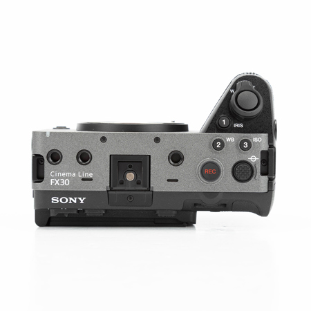 USED Sony FX30 Super 35 Cinema Line Camera With XLR Handle Unit