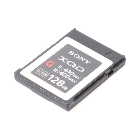 Sony G Series 128GB XQD Memory Card, 400MB/s Write Speed, 440MB/s Read Speed