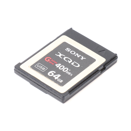 Sony 64GB XQD G Series Memory Card for Cameras/Camcorder, 400MB/s Read Speed, 350MB/s Write Speed