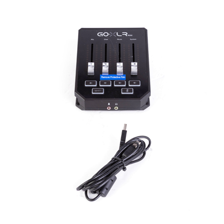 TC Helicon GO XLR Mini Online Broadcast Mixer with USB Audio Interface