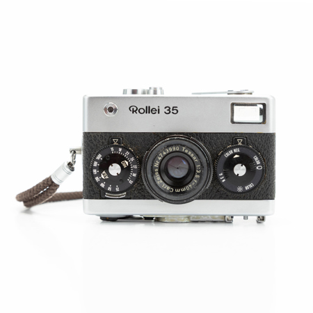 USED Rollei 35 Classic Titanium w/ 40mm f/2.8 Sonnar HFT Lens