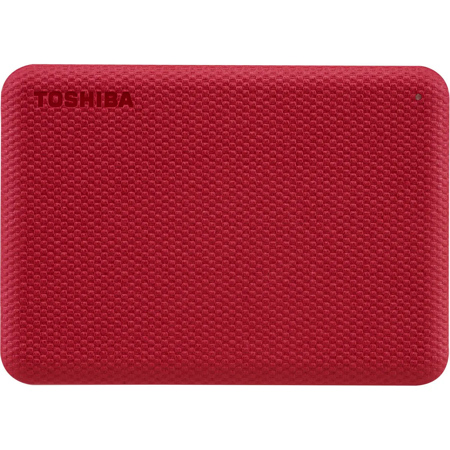 Toshiba Canvio Advance 1TB USB 3.2 Gen 1 Portable Hard Drive, Red