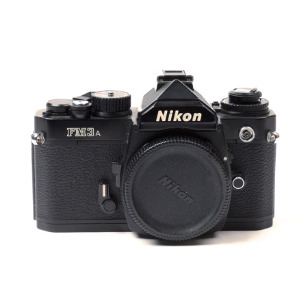 USED Nikon FM-3A 35mm SLR Camera Body - Black Finish