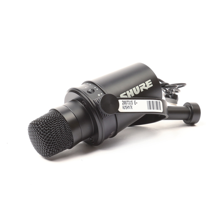 Shure MV7 Dynamic Unidirectional Dual XLR/USB Podcasting Microphone, Black