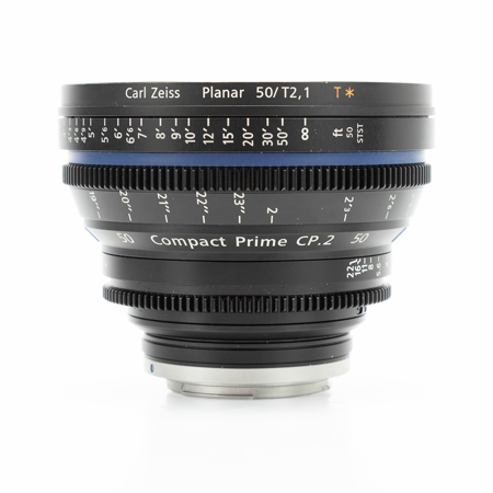 USED Zeiss Compact Prime CP.2 50mm/T2.1 Cine Lens (EF Mount)