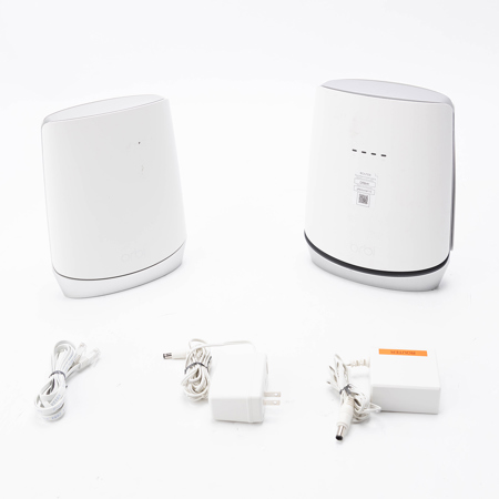 Netgear Orbi AX4200 Tri-Band Wi-Fi System with Built-In Cable Modem Router + 1 Satellite