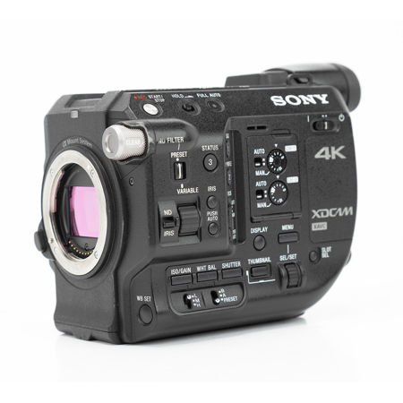 USED Sony PXW-FS5M2 4K XDCAM Compact Handheld Camcorder with Super