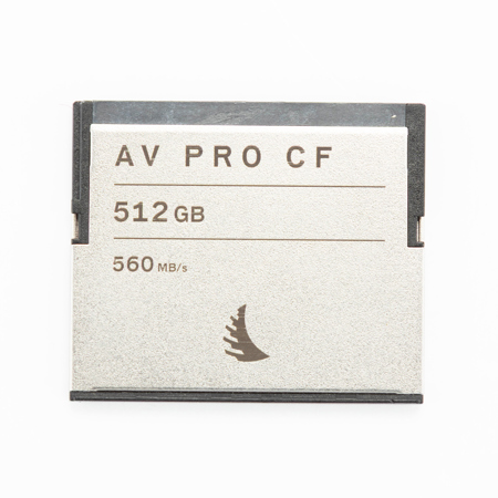 Angelbird 512GB AV Pro CF SATA III CFast 2.0 Memory Card, 550MB/s Read, 450MB/s Write