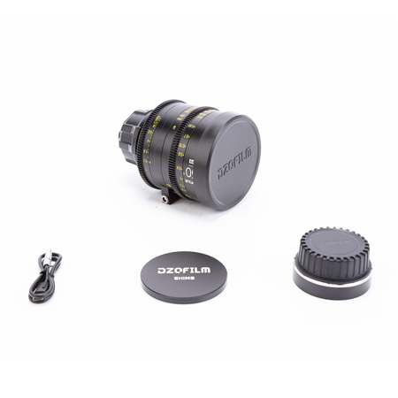 DZOFILM Vespid Cyber 50mm T2.1 Prime Cinema Lens for PL Mount and Canon EF