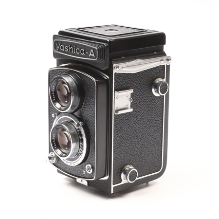 USED YASHICA-A TLR CAMERA W/80 3.5 YASHIMAR