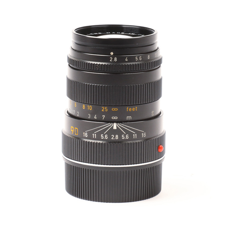 USED Leica 90mm f/2.8 ELMARIT-M Telephoto Manual Focus Lens for M