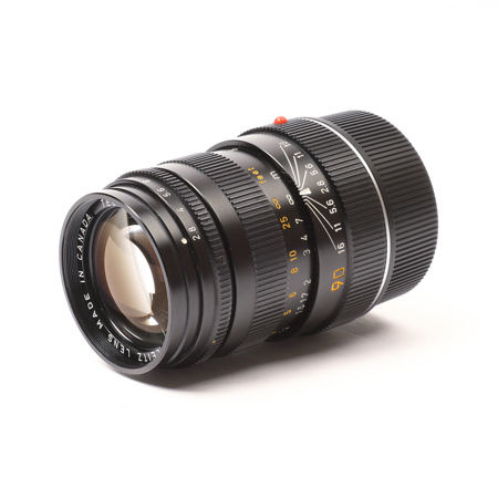 USED Leica 90mm f/2.8 ELMARIT-M Telephoto Manual Focus Lens for M