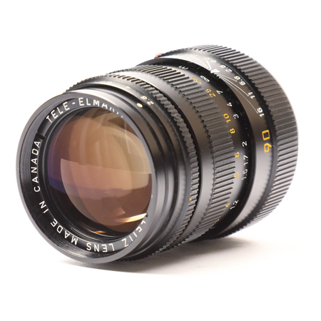 USED Leica 90mm f/2.8 ELMARIT-M Telephoto Manual Focus Lens for M