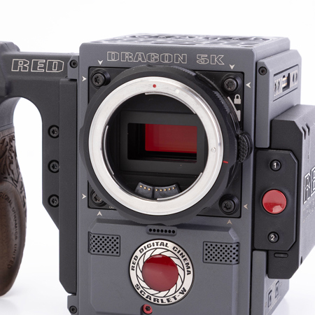 USED RED DIGITAL CINEMA SCARLET-W BRAIN with DRAGON 5K Sensor, EF