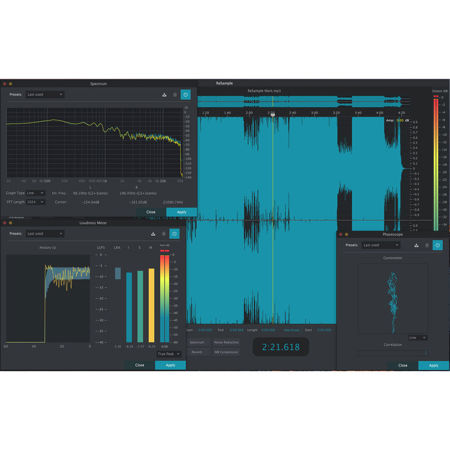 2nd Sense ReSample Audio Editing Software, Electronic Download