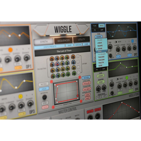 2nd Sense Wiggle Waveshaping Synth Plug-In for Mac and Windows, Download
