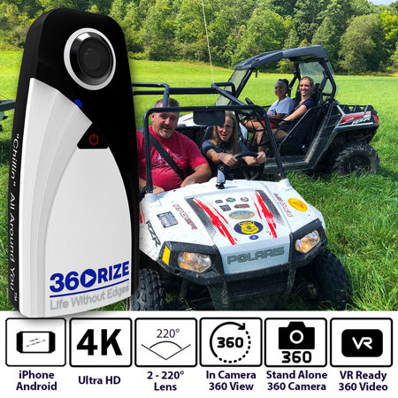 360RIZE 360Penguin V1 Panoramic Camera, 5.7K, 4K Video, 24 MP Photos