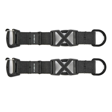 3 Legged Thing AXIS Gatekeeper Quick-Detach Converter Strap for Camera Bag, Pair Obsidian