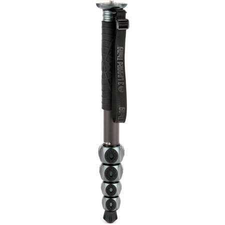 3 Legged Thing Alana 5-Section Carbon Fiber Monopod, Metallic Slate Gray
