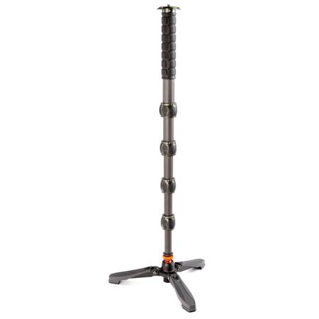 3 Legged Thing Alan 5-Section Pro Carbon Fiber Monopod with Docz2 Stabilizer
