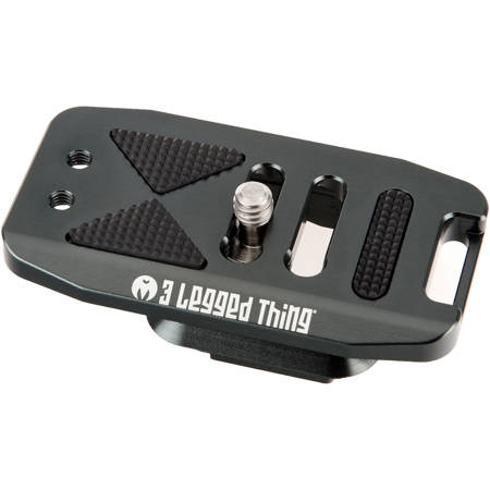 3 Legged Thing Base70 PD Arca Swiss & Capture for 70mm QR Plate, Gray