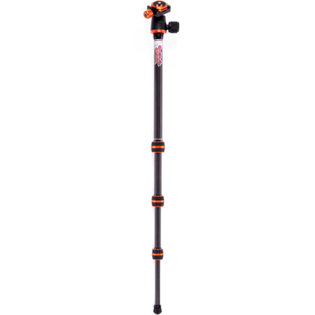 3 Legged Thing Punks Billy 2.0 CF Travel Tripod w/AirHed Neo 2.0 Ball Head,Black