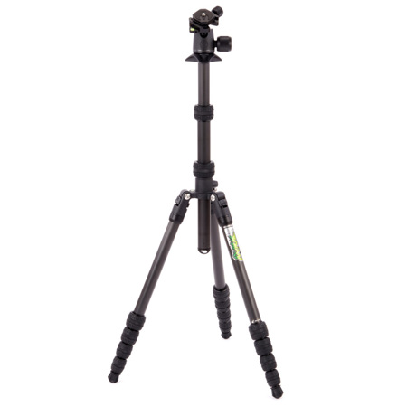 3 Legged Thing Punks Brian 2.0 5-Section Carbon Fiber Travel Tripod with AirHed Neo 2.0 Ball Head, Darkness