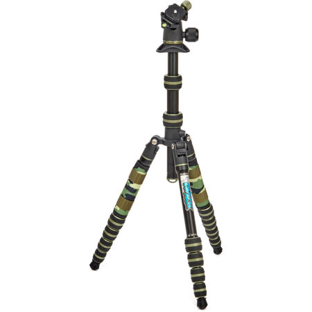 3 Legged Thing Punks Corey 2.0 5-Section Magnesium Tripod w/Ball Head,Moss Green