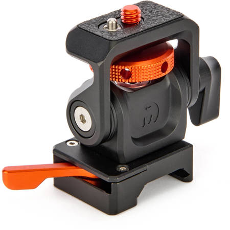 3 Legged Thing Monty 2 Mighty Mini Pan and Tilt Picatinny Clamp Accessory Mount Lava