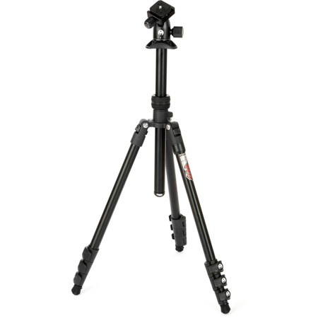3 Legged Thing Punks Patti 2.0 4-Section Magnesium Travel Tripod with Ball Head Darkness