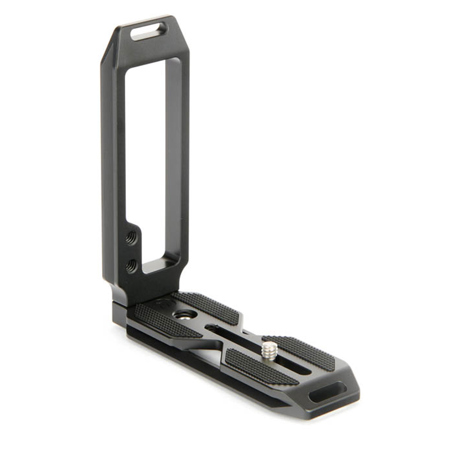 3 Legged Thing Darkness QR11-FBB 2.0 Universal L-Bracket for Full-Bodied Cameras, Matte Black