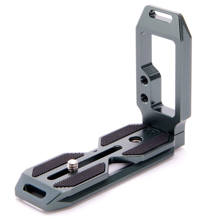 3 Legged Thing QR11 2.0 115mm Quick Release Universal L-Bracket, Metallic Slate Gray