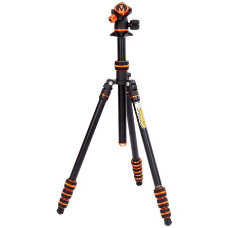 3 Legged Thing Punks Travis 2.0 4-Section Tripod w/AirHed Neo2.0 Ball Head,Black