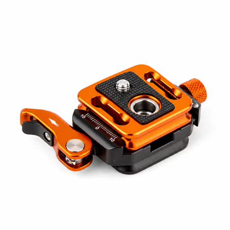 3 Legged Thing Multi-Function Lever and Twist Ultra Clamp Clamp with QD4XP Plate Lava