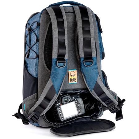 3 Legged Thing Toxic Valkyrie Camera Backpack, Medium, Sapphire Blue