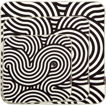 3 Legged Thing Wrapz Swirls Self-Adhesive Reusable Cloth Equipment Wrap Set of Each Size (S/M/L)