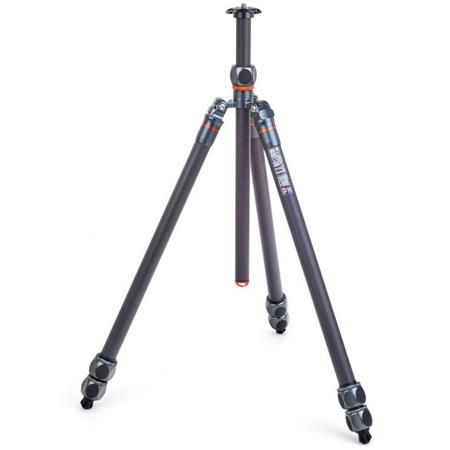 3 Legged Thing Winston 2.0 3-Section Carbon Fiber Tripod, Metallic Slate Gray