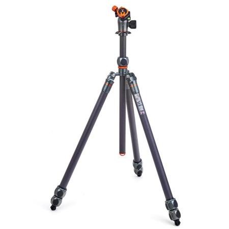 3 Legged Thing Winston 2.0 3-Section CF Tripod with AirHed Pro, Slate Gray